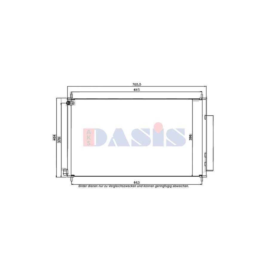 AKS Dasis 102037N Air Conditioning Condenser For Honda Cr-V IV (Rm) | ML Performance UK