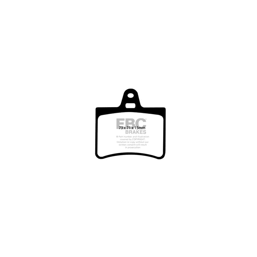 EBC PD40K581 Citroen C5 Ultimax Pad & Plain Disc Kit - Citroen Caliper 3 | ML Performance UK Car Parts