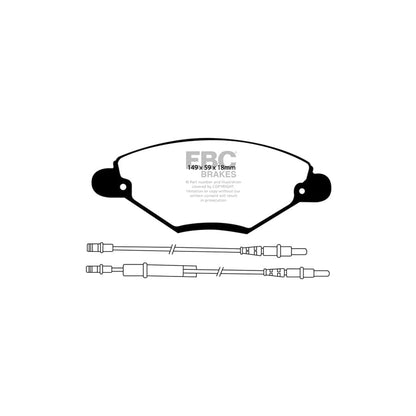 EBC PD40K581 Citroen C5 Ultimax Pad & Plain Disc Kit - Citroen Caliper 2 | ML Performance UK Car Parts