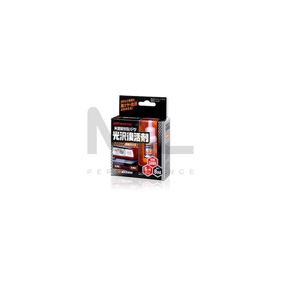 Soft99 Nano Hard Plastics Coat Trial Pack 8 ml | ML Performance UK Car Parts