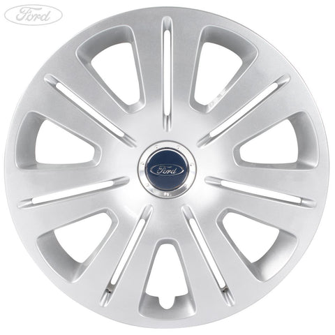 GENUINE FORD 1702597 GALAXY S-MAX 16" STEEL WHEEL TRIM COVER SILVER SINGLE | ML Performance UK