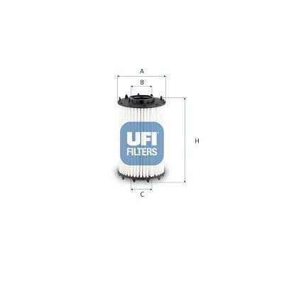 UFI 25.259.00 Oil Filter