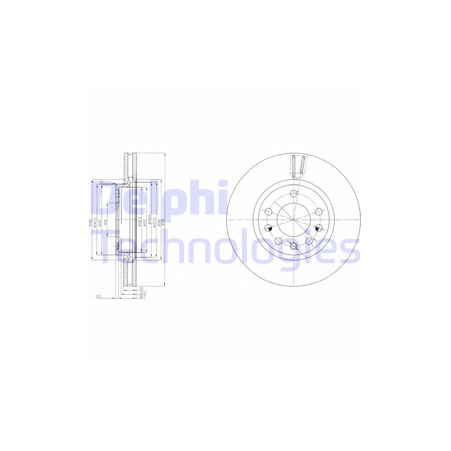 Delphi Bg4149 Brake Disc