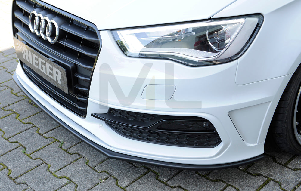 Rieger 00056795 Audi 8V Front Splitter (A3 & S3) 3 | ML Performance UK Car Parts