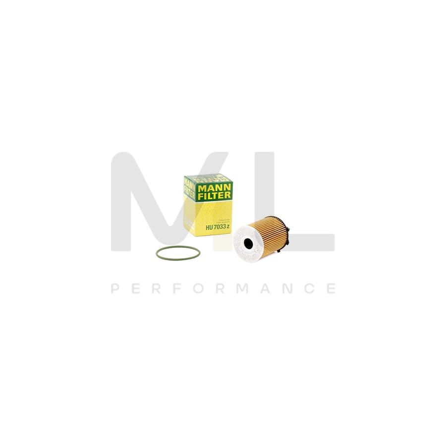 MANN-FILTER HU 7033 z Oil Filter with seal, Filter Insert | ML Performance Car Parts