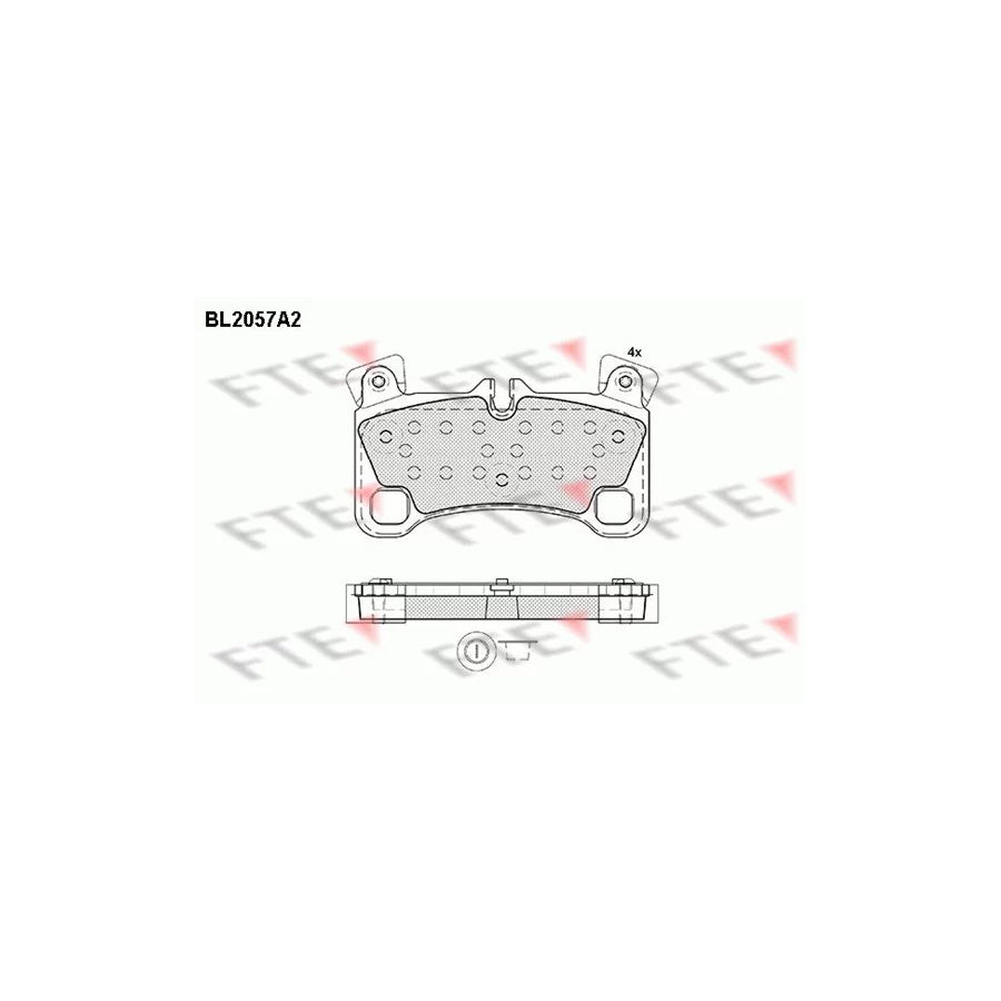 Fte 9010641 Brake Pad Set | ML Performance UK Car Parts