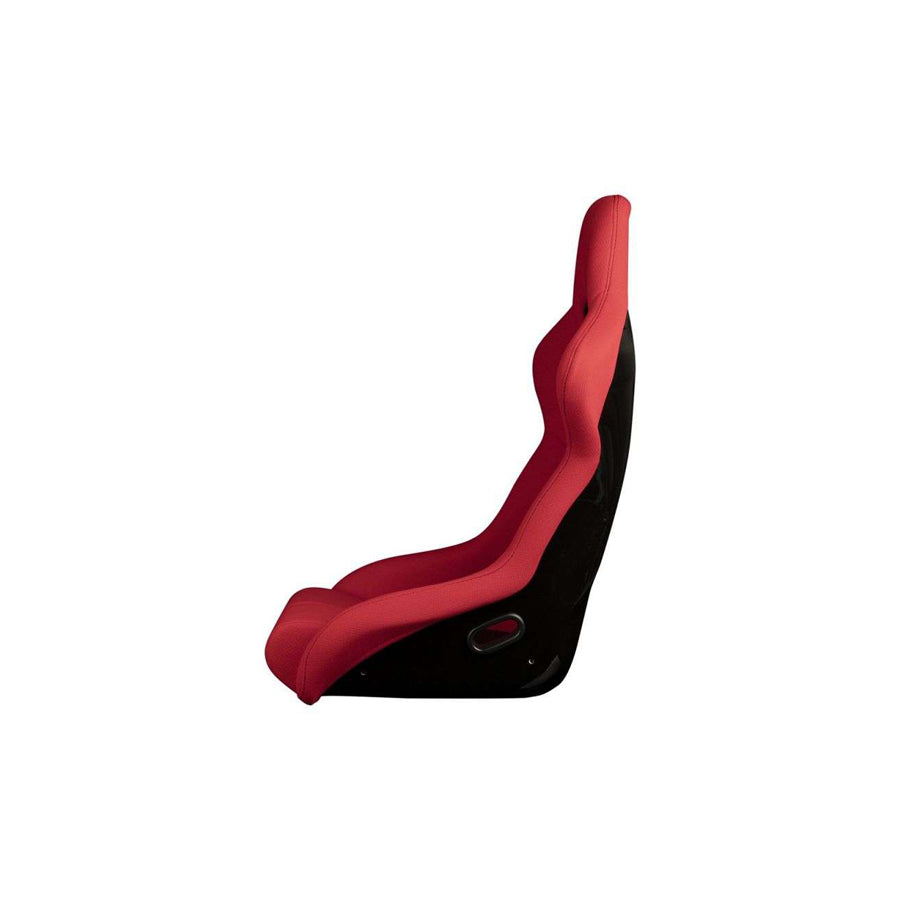 BRAUM Falcon-R Series Fixed Back Bucket Composite Seat Red Cloth - Priced Per Seat