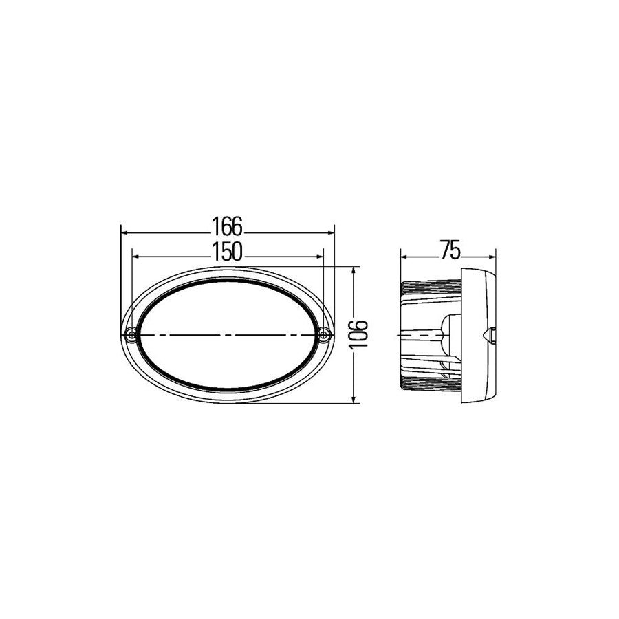 Hella 1GA 996 661-021 Worklight