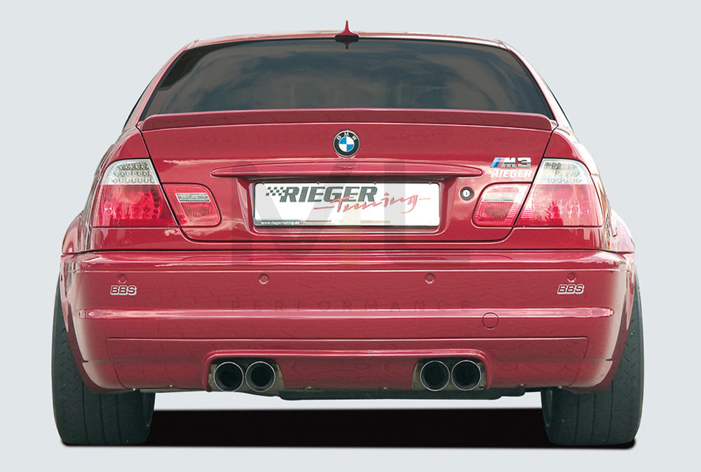 Rieger 00050241 BMW 3 Series E46 M3 Rear Diffuser 2 | ML Performance UK Car Parts