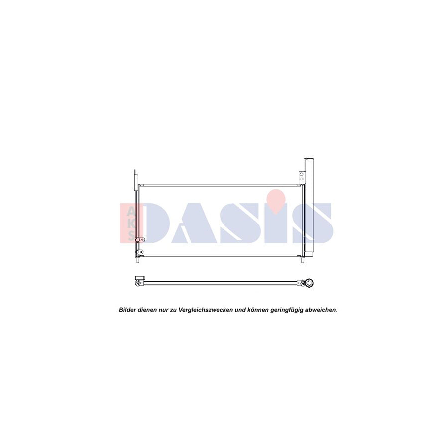 AKS Dasis 212099N Air Conditioning Condenser For Toyota Prius Plus (Xw40) | ML Performance UK