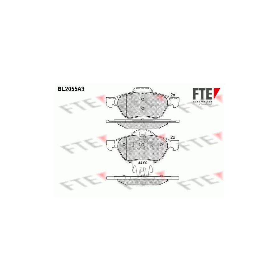 Fte 9010639 Brake Pad Set | ML Performance UK Car Parts