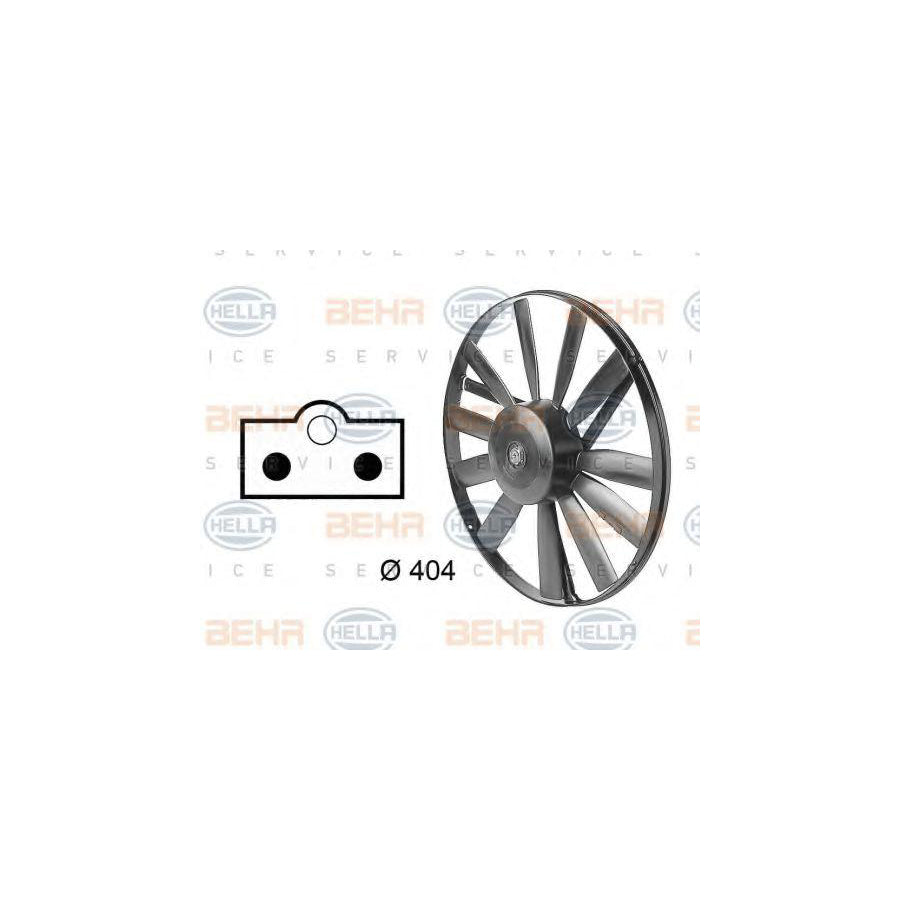 Hella 8EW 009 144-711 Fan, Radiator