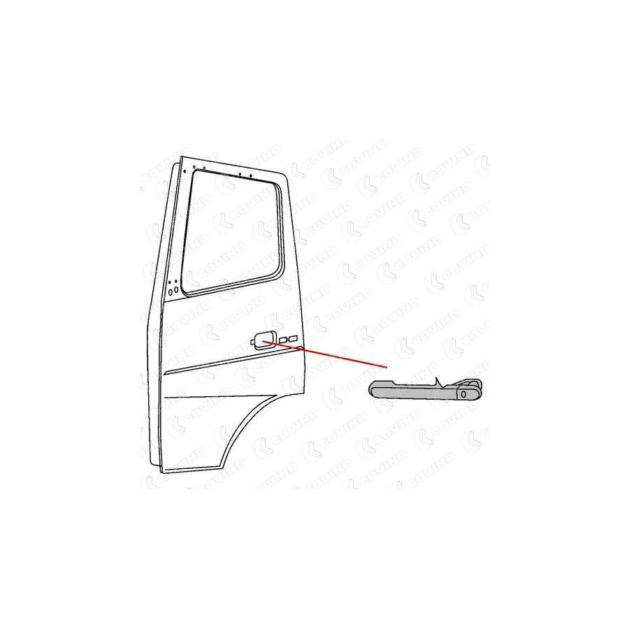 Covind 973/195 Door Handle | ML Performance UK