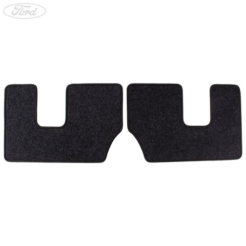 GENUINE FORD 1383100 GALAXY & S-MAX CARPET FLOOR MATS REAR, BLACK, FOR THIRD SEAT ROW | ML Performance UK