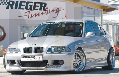 Rieger 00050128 BMW 3 Series E46 Front Bumper 3 | ML Performance UK Car Parts