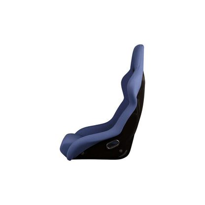 BRAUM Falcon-R Series Fixed Back Bucket Composite Seat Blue Cloth - Priced Per Seat