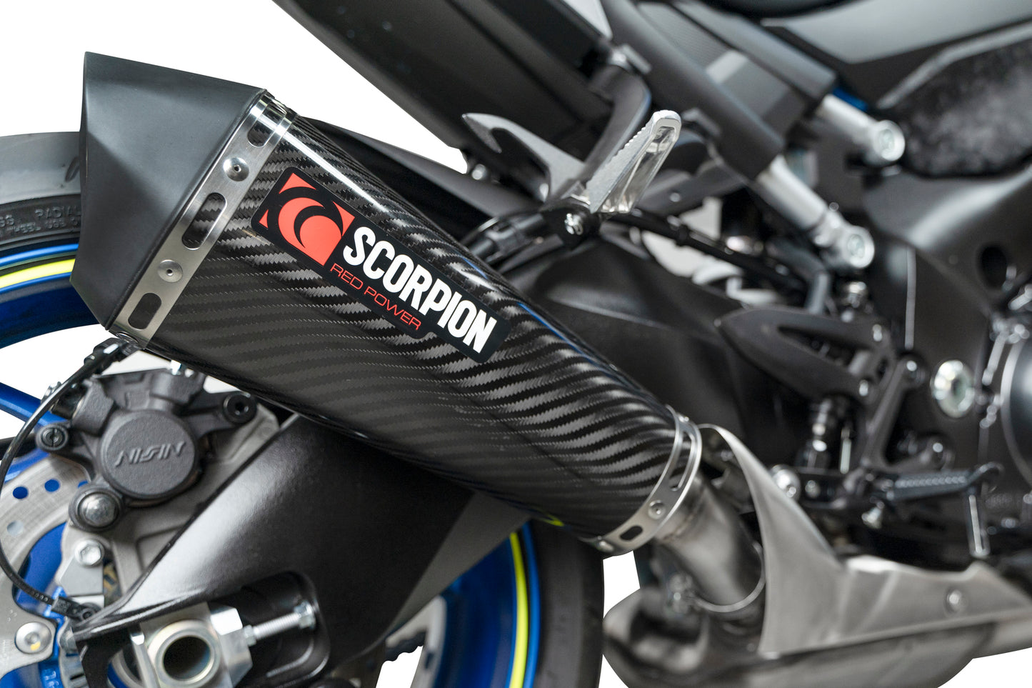 Scorpion RSI126CEO Suzuki GSX-S 1000 Serket Taper Slip-On - Carbon Fibre Sleeve | ML Performance UK UK