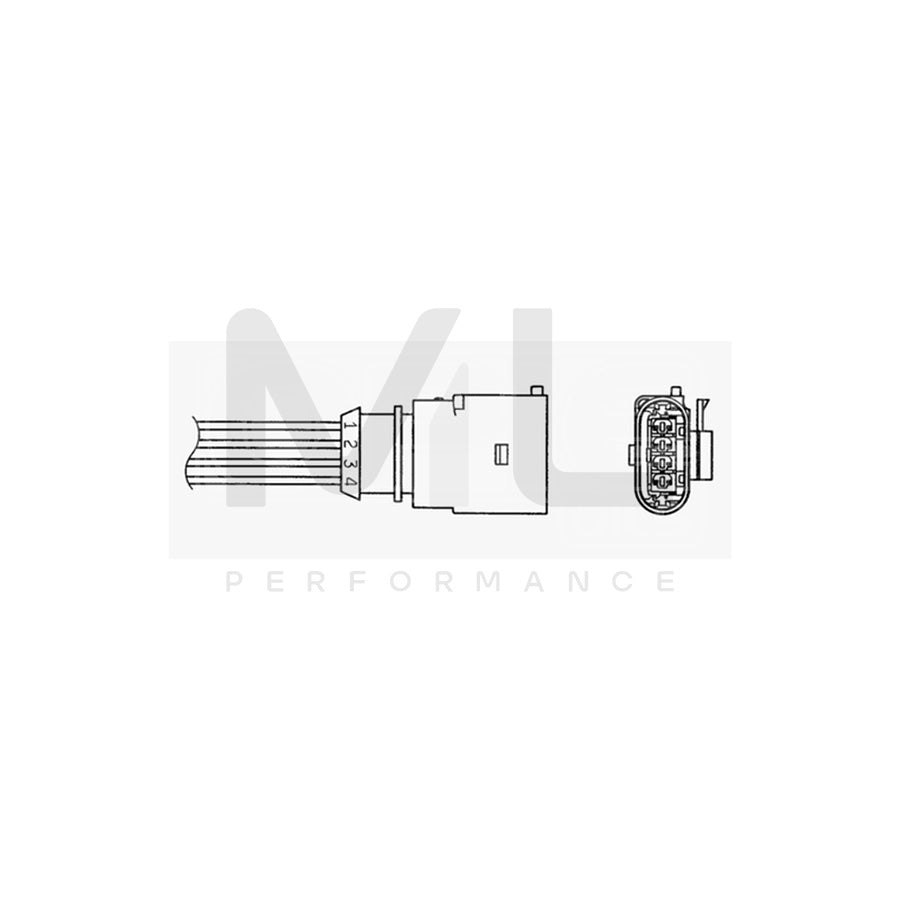 NTK Lambda Sensor / O2 Sensor (NGK 93058) - OZA871-EE3 | ML Car Parts UK | ML Performance