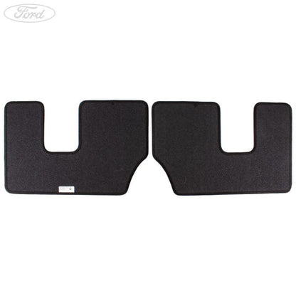 GENUINE FORD 1383100 GALAXY & S-MAX CARPET FLOOR MATS REAR, BLACK, FOR THIRD SEAT ROW | ML Performance UK