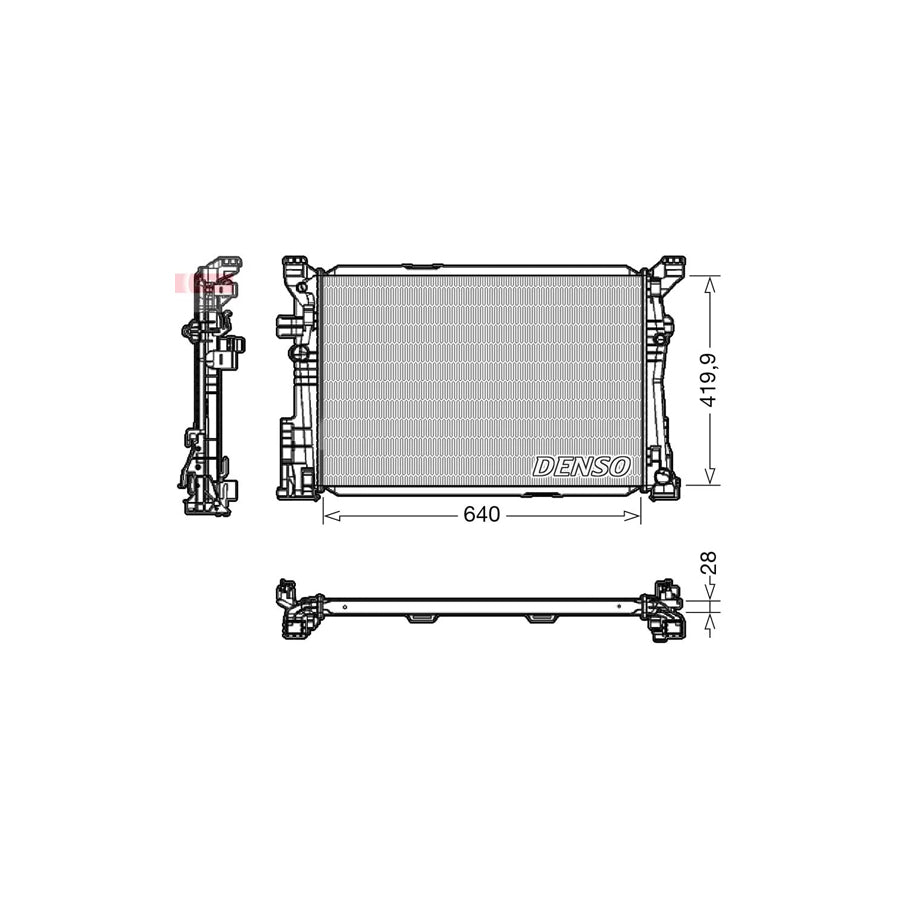 Denso DRM17097 Drm17097 Engine Radiator | ML Performance UK