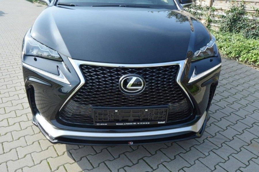 Maxton Design Lexus NX MK1 F-Sport Front Splitter V.1