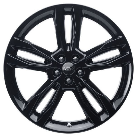 GENUINE FORD 2291147 x4 SET OF 4 ALLOY WHEEL 21" 5 X 2-SPOKE DESIGN, LOW GLOSS PREMIUM PAINTED | ML Performance UK