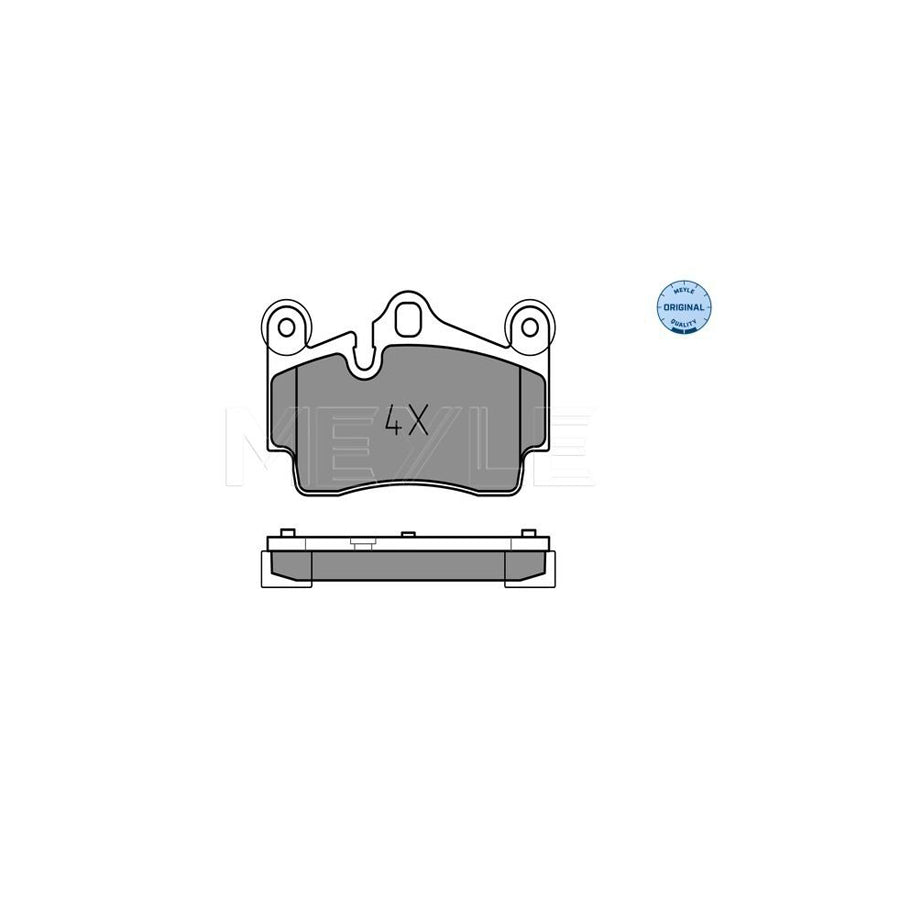 Meyle 025 236 9417 Brake Pad Set