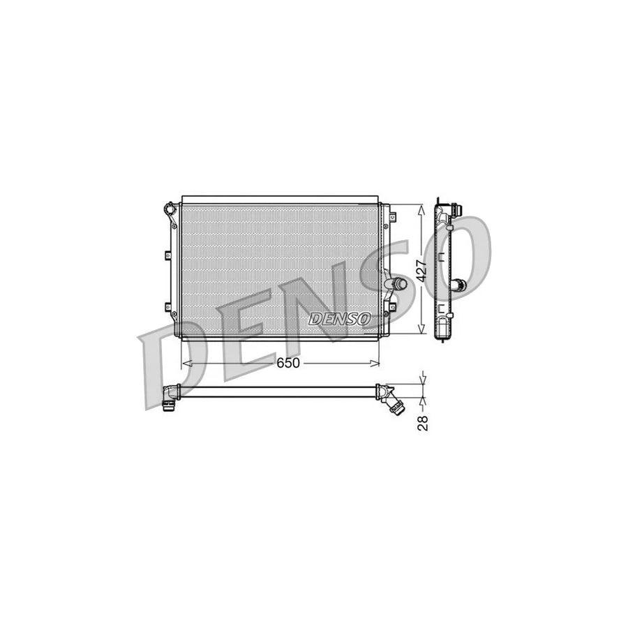 Denso DRM32017 Drm32017 Engine Radiator | ML Performance UK