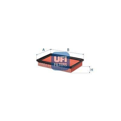 UFI 30.D12.00 Air Filter For Toyota Yaris