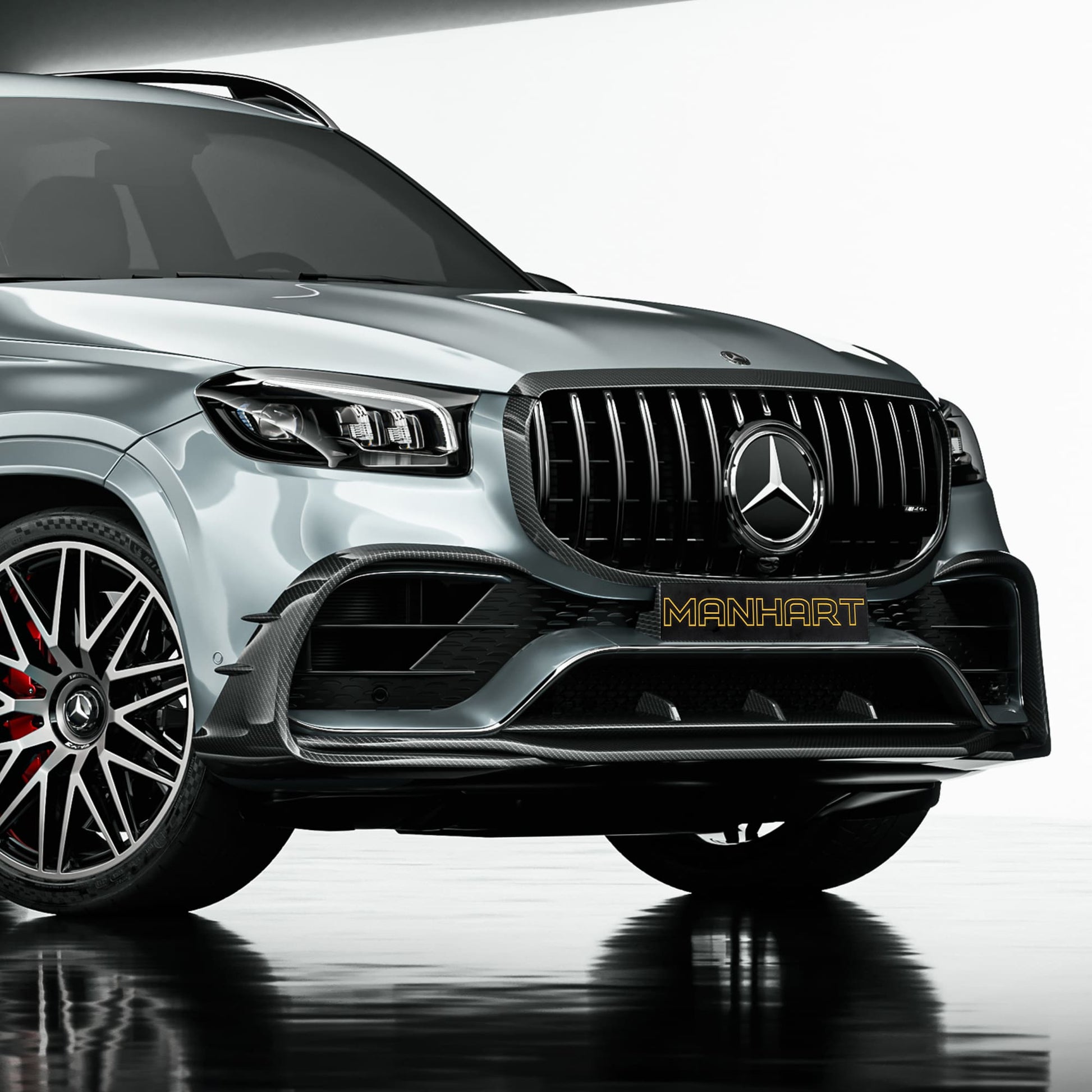 MANHART CARBON GRILLE COVER FOR MERCEDES-AMG GLS 63