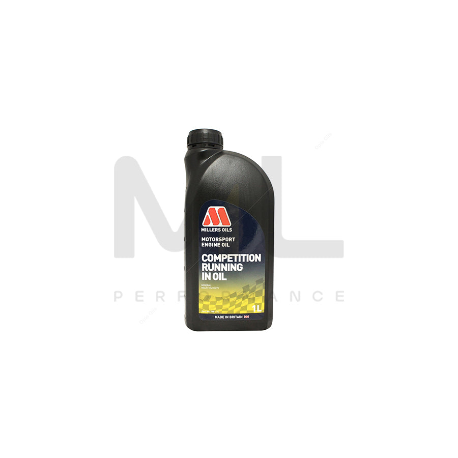 Millers Oils Mineral Multi Viscosity Motorsport Competition Running In Oil 1l | Engine Oil | ML Car Parts UK | ML Performance