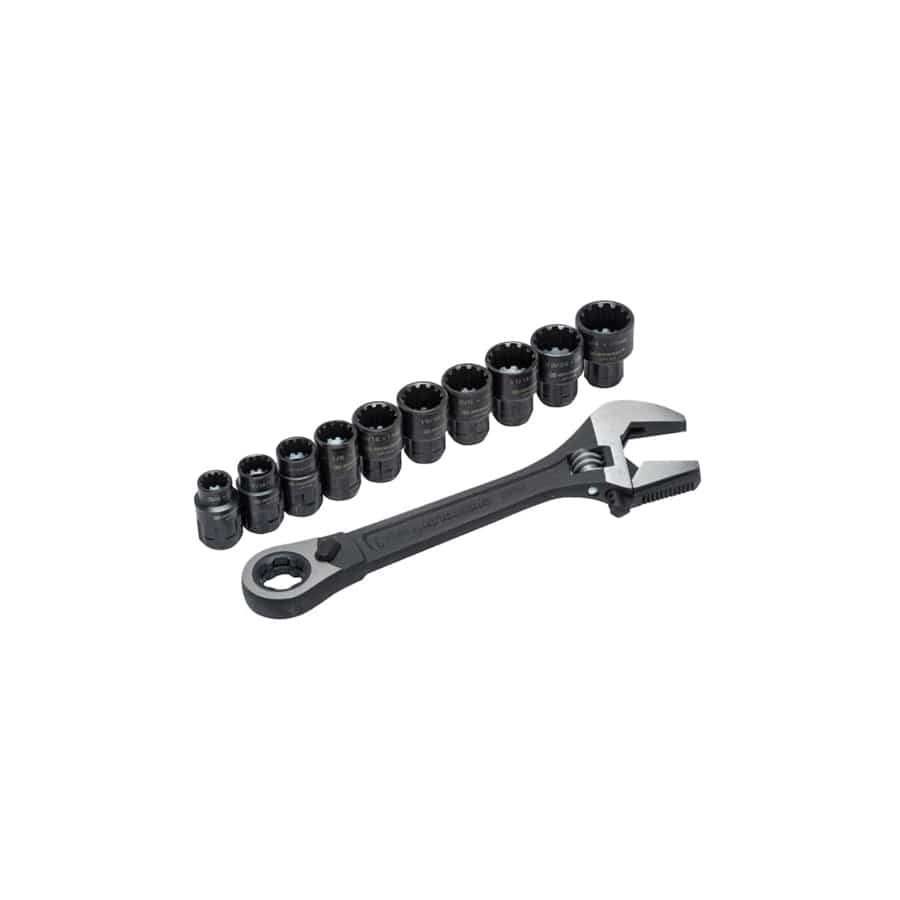 Crescent® CRECPTAW8 X6 Pass-Thru Adjustable Wrench Set, 11 Piece | ML Performance UK