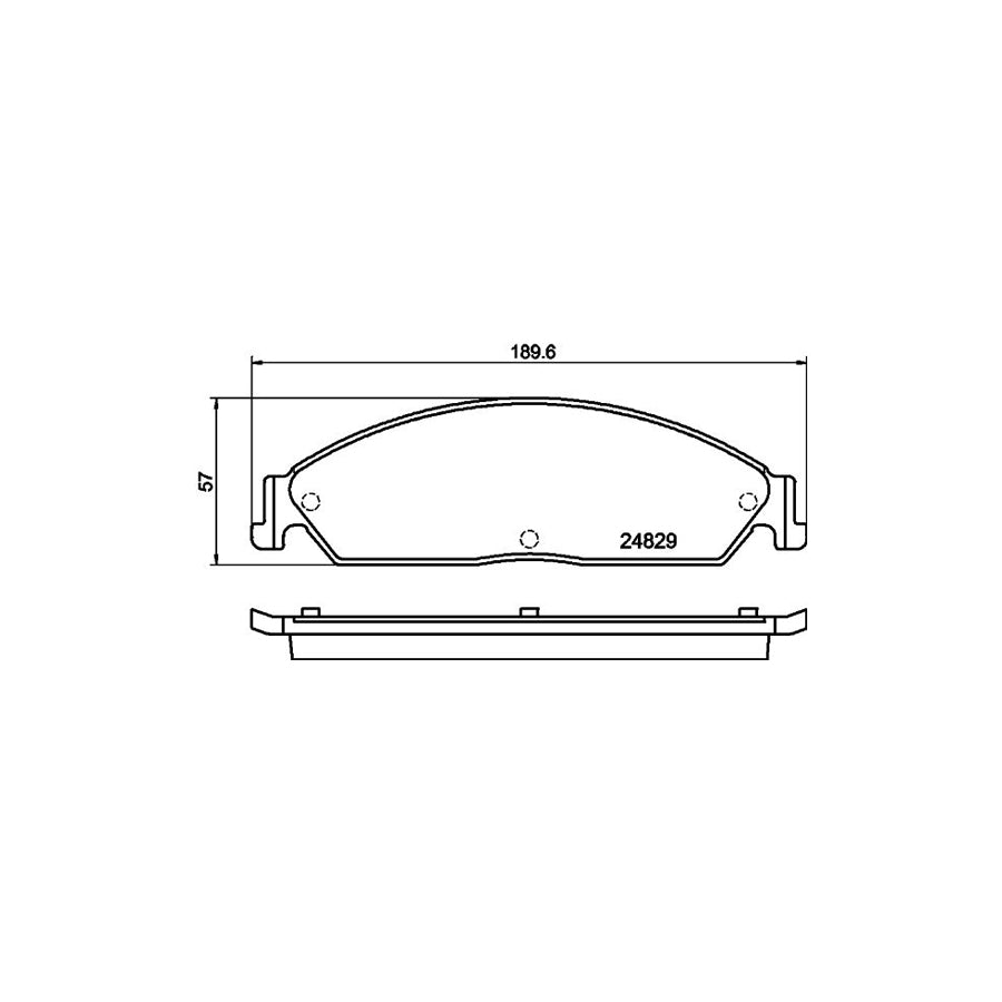 Hella 8MP 376 801-251 Water Pump