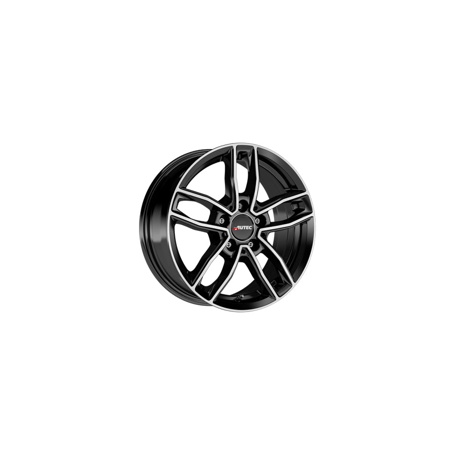 Autec Mercador 6.5x17 ET44 MC6517445075111 Black Polished Wheel | ML Performance UK Car Parts