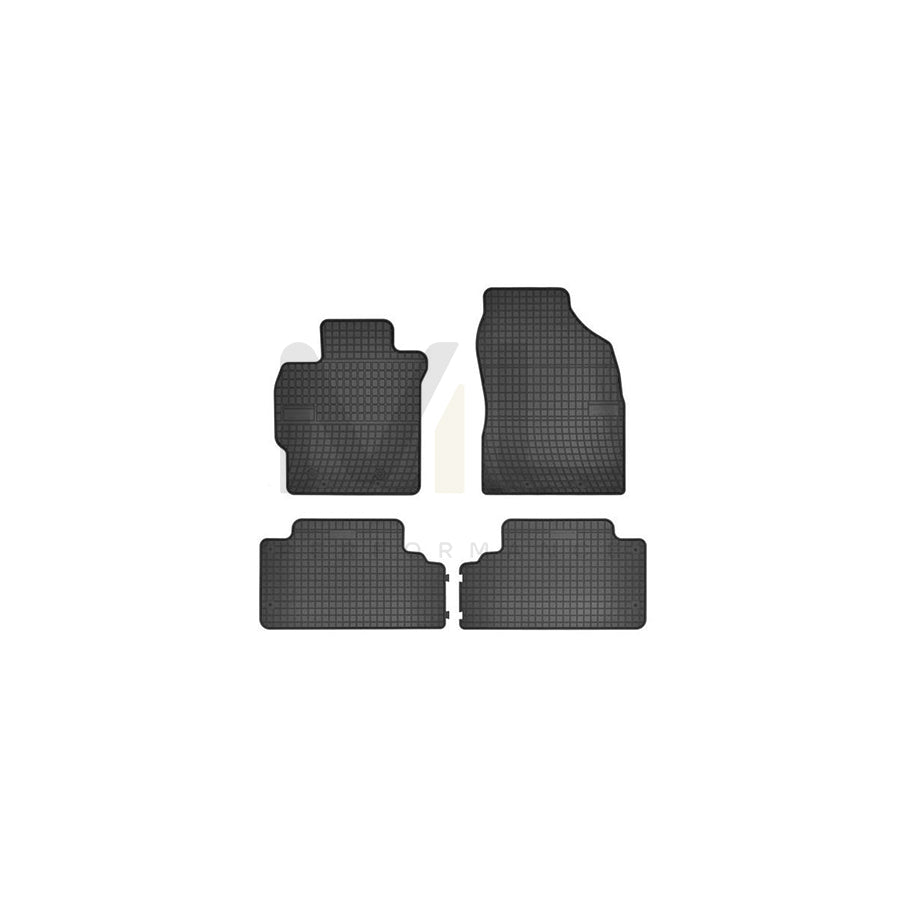 FROGUM Tailored 542766 Floor mat set for TOYOTA Auris Hatchback (E15) Elastomer, Front and Rear, Quantity: 4, Black | ML Performance Car Parts