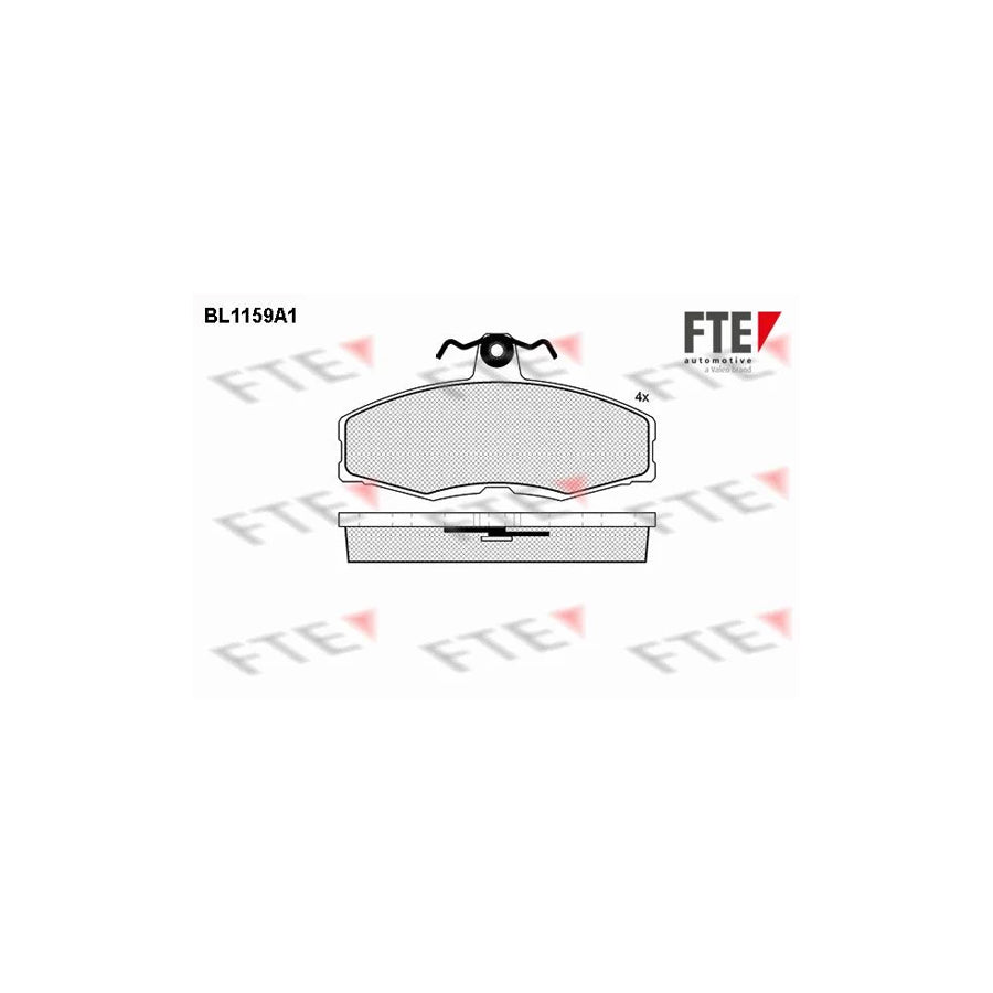 Fte BL1159A1 Brake Pad Set | ML Performance UK Car Parts