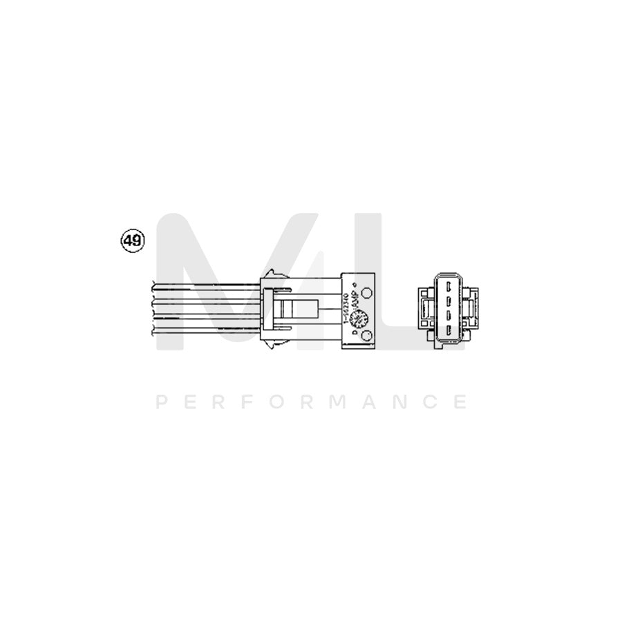 NTK Lambda Sensor / O2 Sensor (NGK 94351) - OZA659-EE97 | ML Car Parts UK | ML Performance