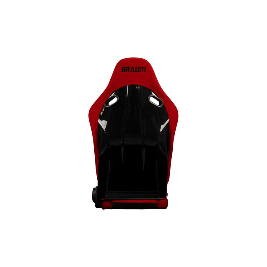 BRAUM Falcon-S Series Reclinable Composite Seats (Red Cloth Black Stitching) – Priced Per Pair | ML Performance UK Car Parts