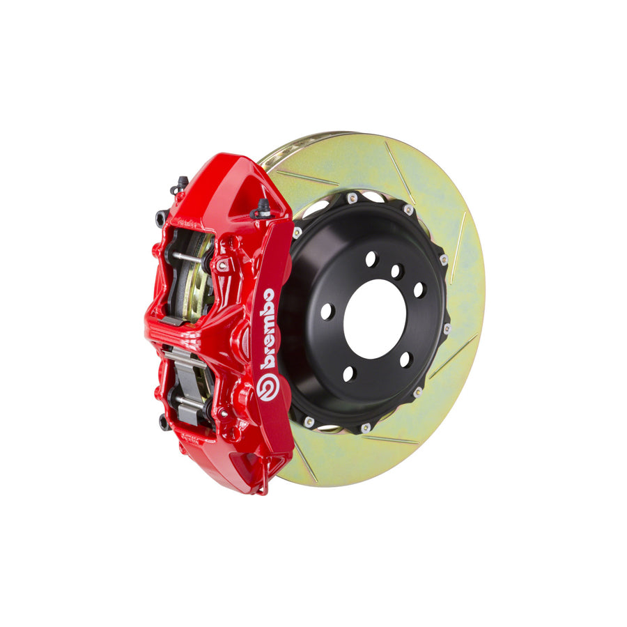 Brembo 1M2.9044A Lexus Front GT 6-Pistons Slotted 2-piece Big Brake Kit 380x32mm (Inc. IS, IS200T, IS250, IS300)