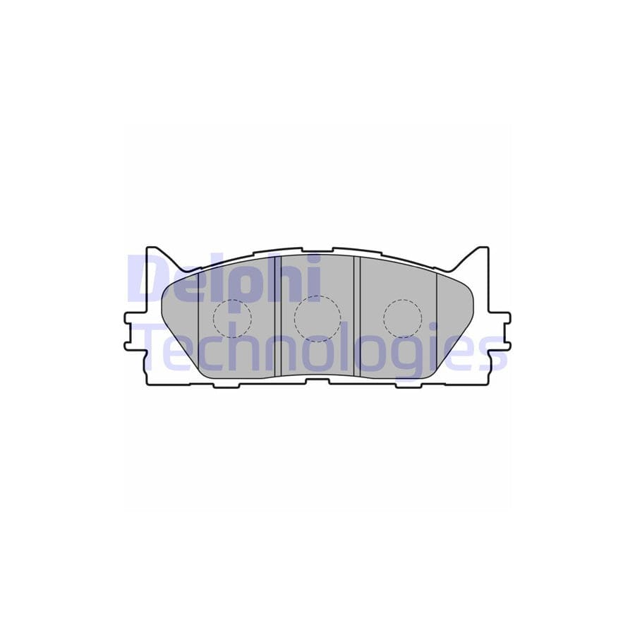 Delphi Lp2169 Brake Pad Set