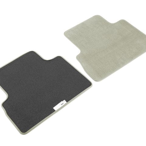 GENUINE FORD 2019308 C-MAX VELOUR FLOOR MATS REAR, GREY, WITH GREY NUBUK SURROUND, FOR SECOND SEAT ROW | ML Performance UK