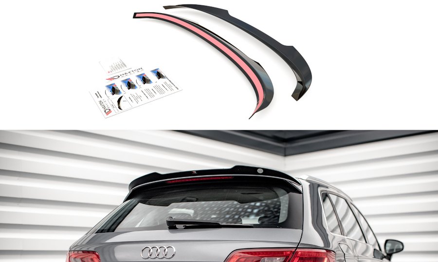 Maxton Design AU-A3-8V-CAP1T Spoiler Cap Audi A3 Sportback 8V | ML Performance UK Car Parts