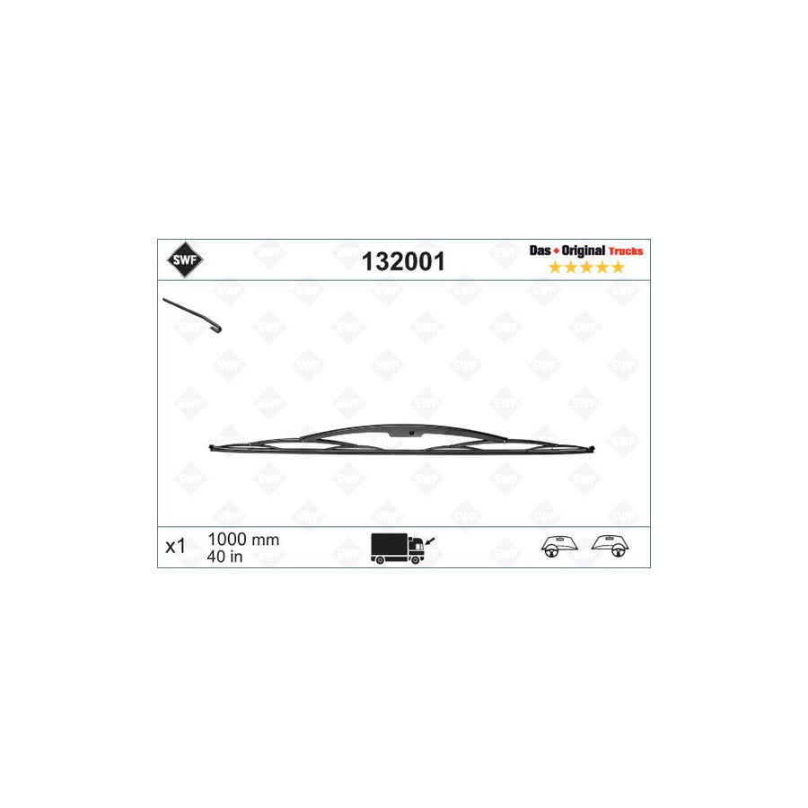 Swf 132001 Original Wiper Blade | ML Performance UK Car Parts