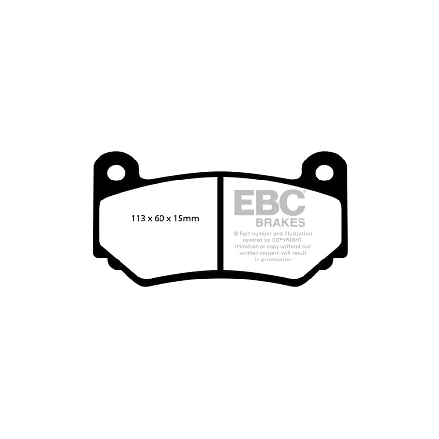 EBC PD40K806 Gtm Mg Ultimax Pad & Plain Disc Kit - Girling/TRW Caliper 2 | ML Performance UK Car Parts