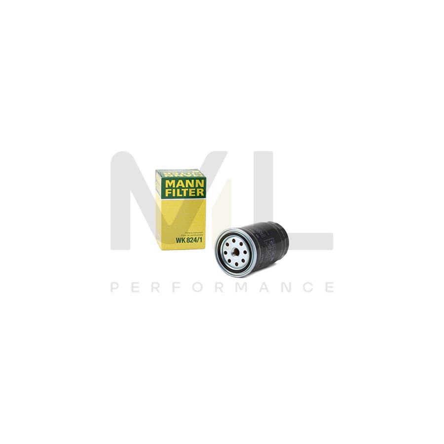 MANN-FILTER WK 824/1 Fuel filter Spin-on Filter | ML Performance Car Parts