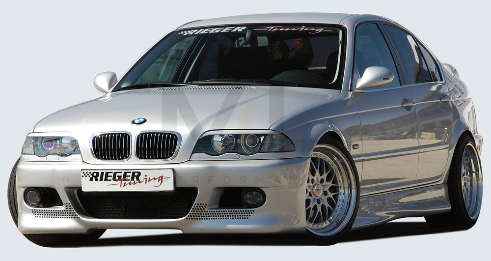 Rieger 00050128 BMW 3 Series E46 Front Bumper 2 | ML Performance UK Car Parts