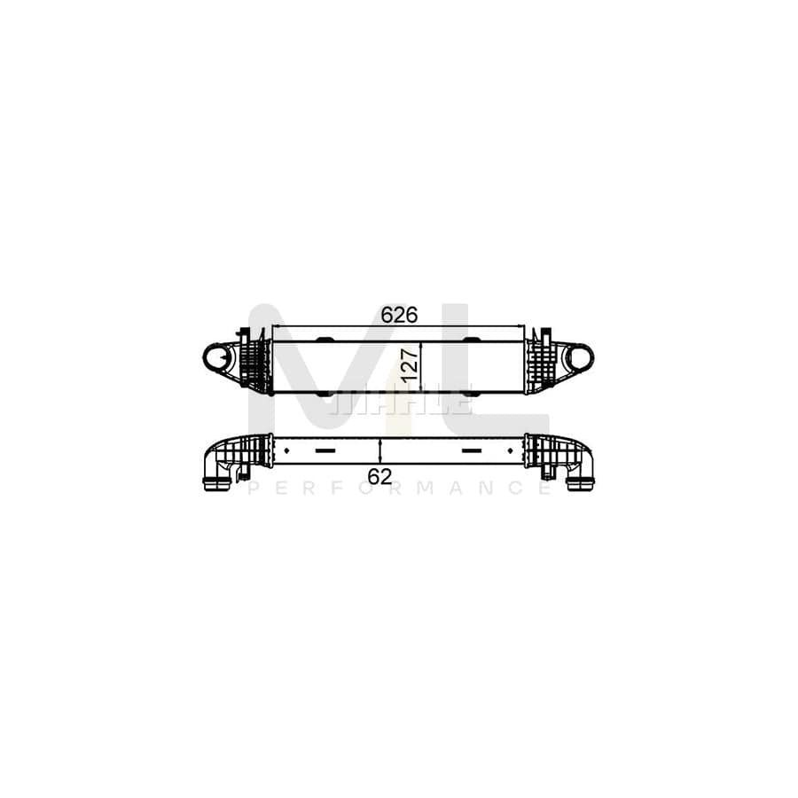 MAHLE ORIGINAL CI 428 000S Intercooler | ML Performance Car Parts