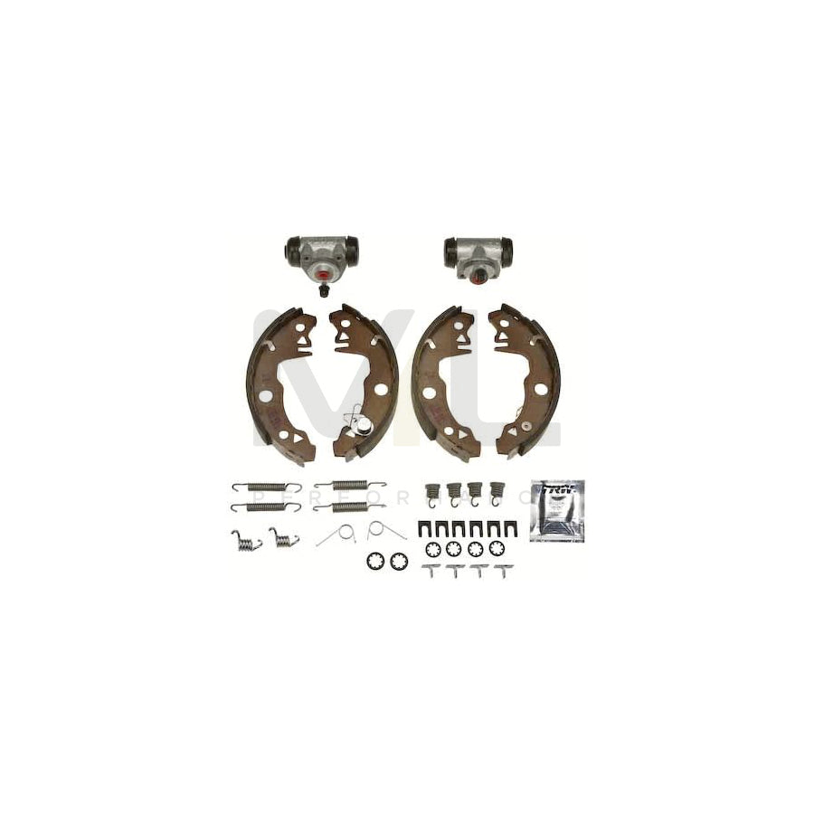 TRW Brake Kit BK1006 Brake Shoe Set for RENAULT 4 with wheel brake cylinder | ML Performance Car Parts