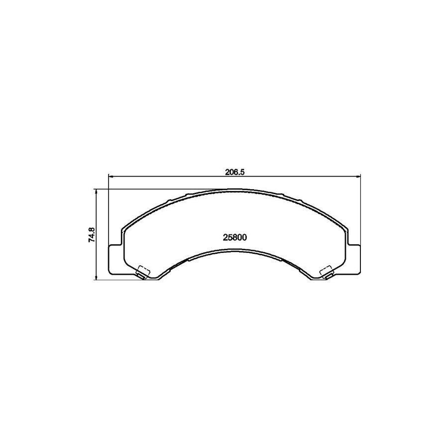 Hella 8MP 376 801-451 Water Pump