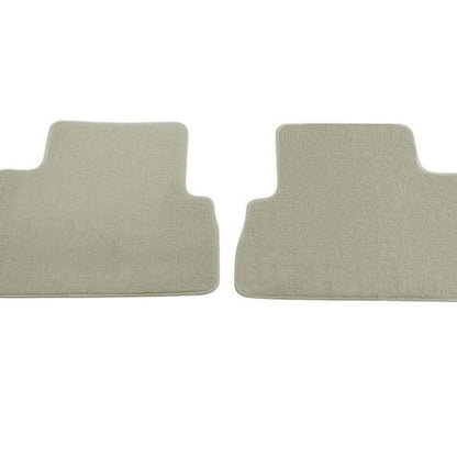 GENUINE FORD 2019308 C-MAX VELOUR FLOOR MATS REAR, GREY, WITH GREY NUBUK SURROUND, FOR SECOND SEAT ROW | ML Performance UK